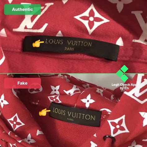 how to tell real from fake louis vuitton supreme crewneck|how to find a louis vuitton.